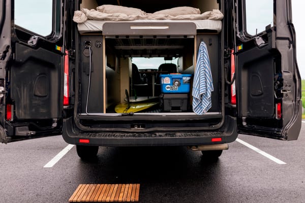 Modern 2020 Ford Transit Camper (Van 1)