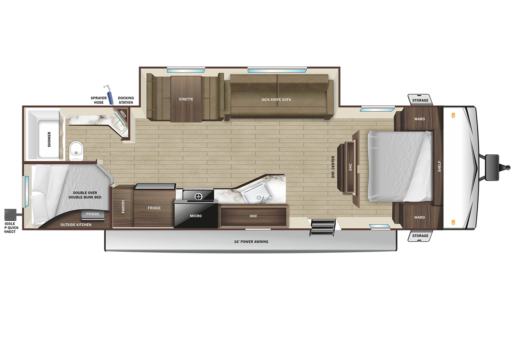 Cheerful 2024 Travel Trailer