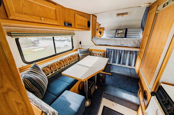Camper Truck - 2005 Ford F250 (red) + Kodiak K99