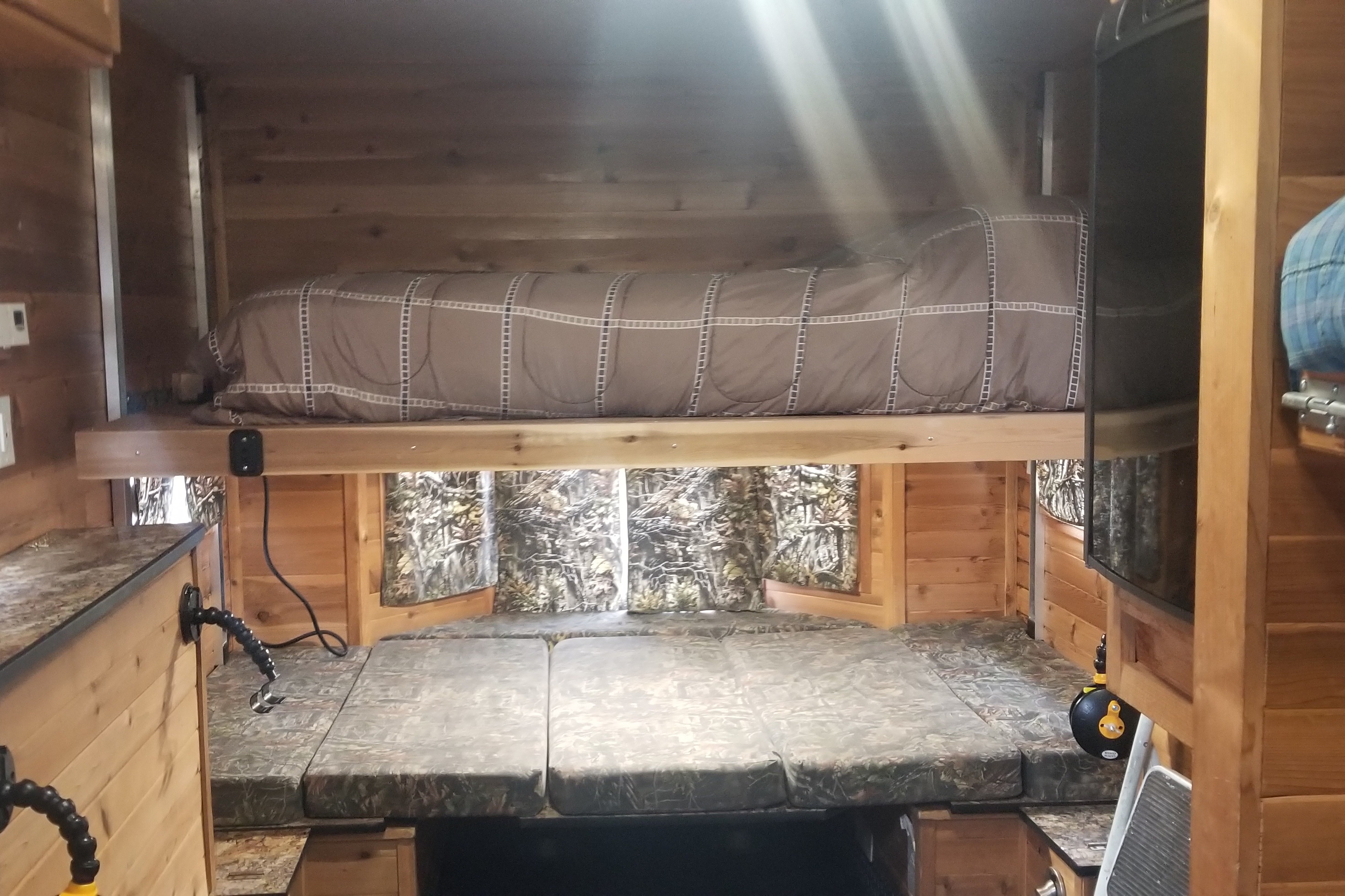 Lake Reno's Ice Castle Fish Houses 17ft RV edition Travel Trailer