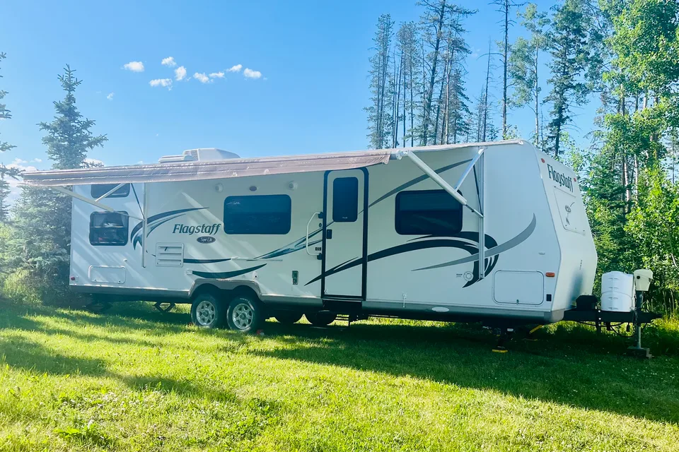 Alyssa's Forest River Flagstaff 29BHSS Travel Trailer