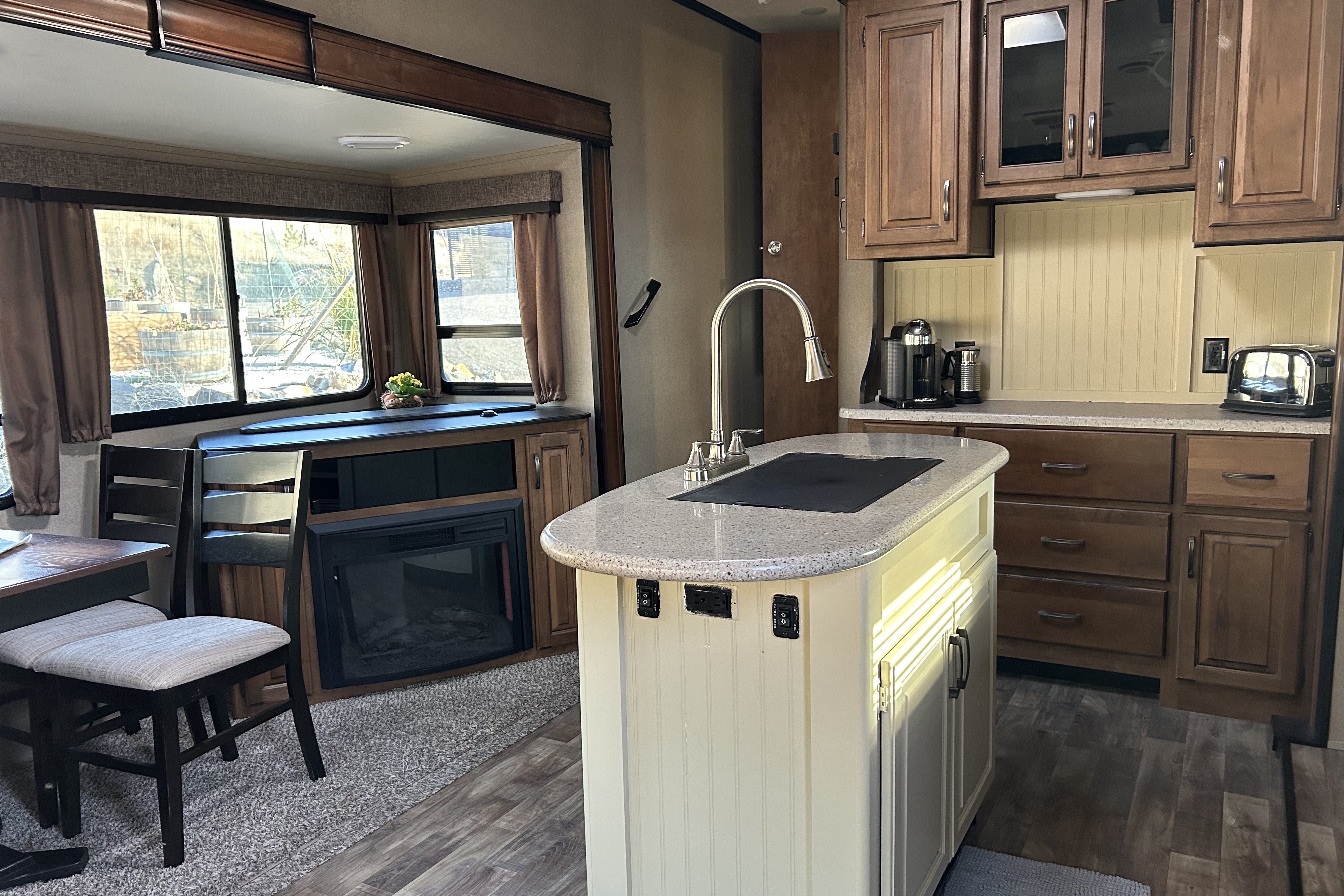 Grand Design Fifth Wheel on farm