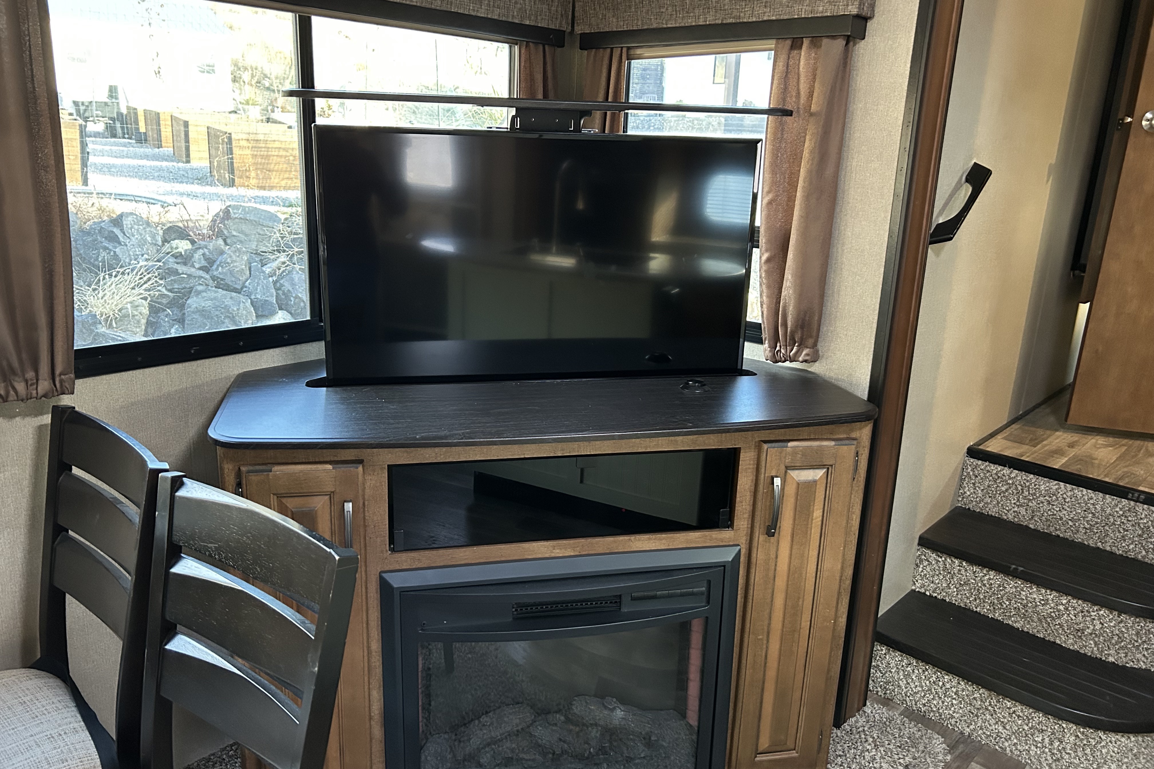 Grand Design Fifth Wheel on farm