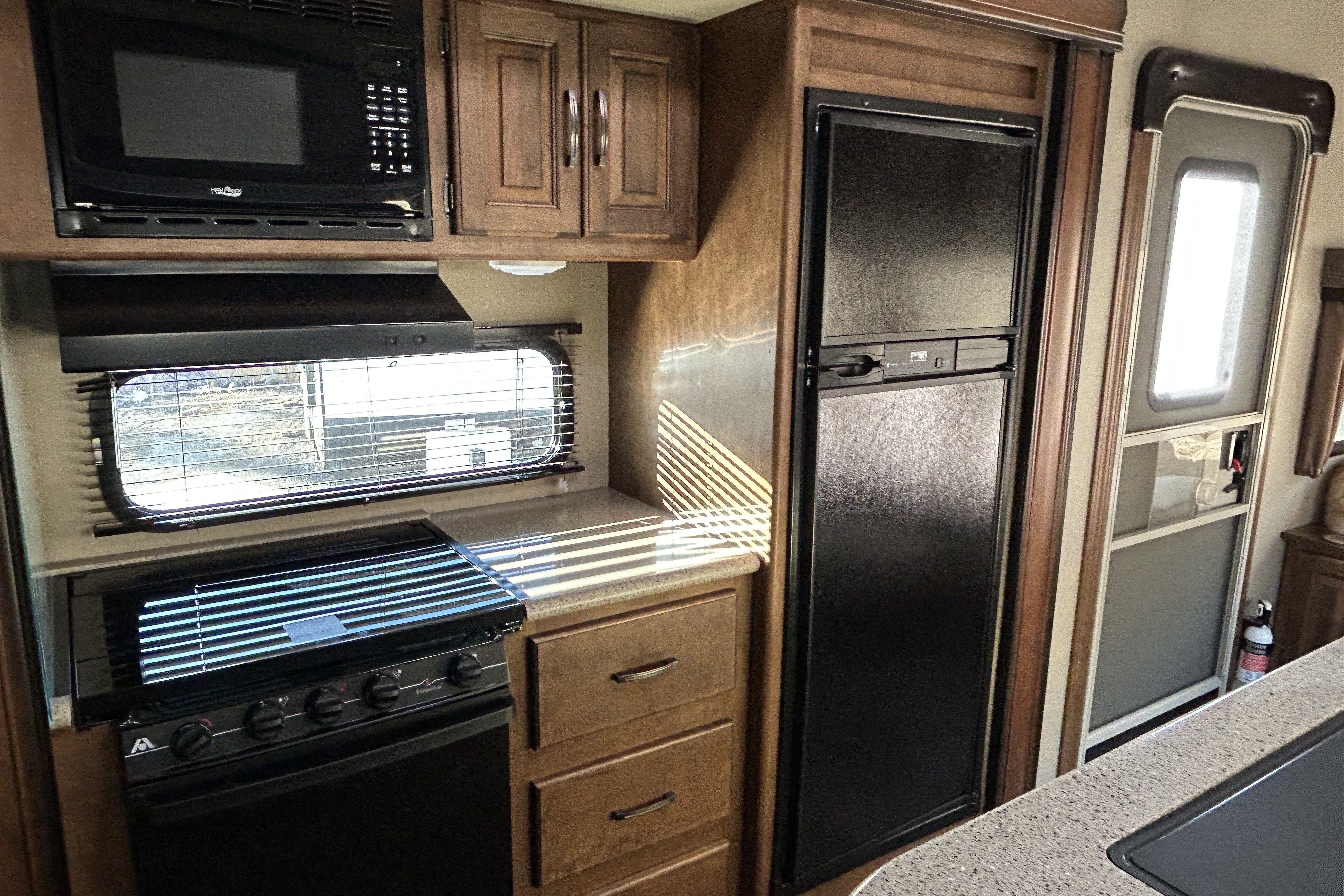 Grand Design Fifth Wheel on farm