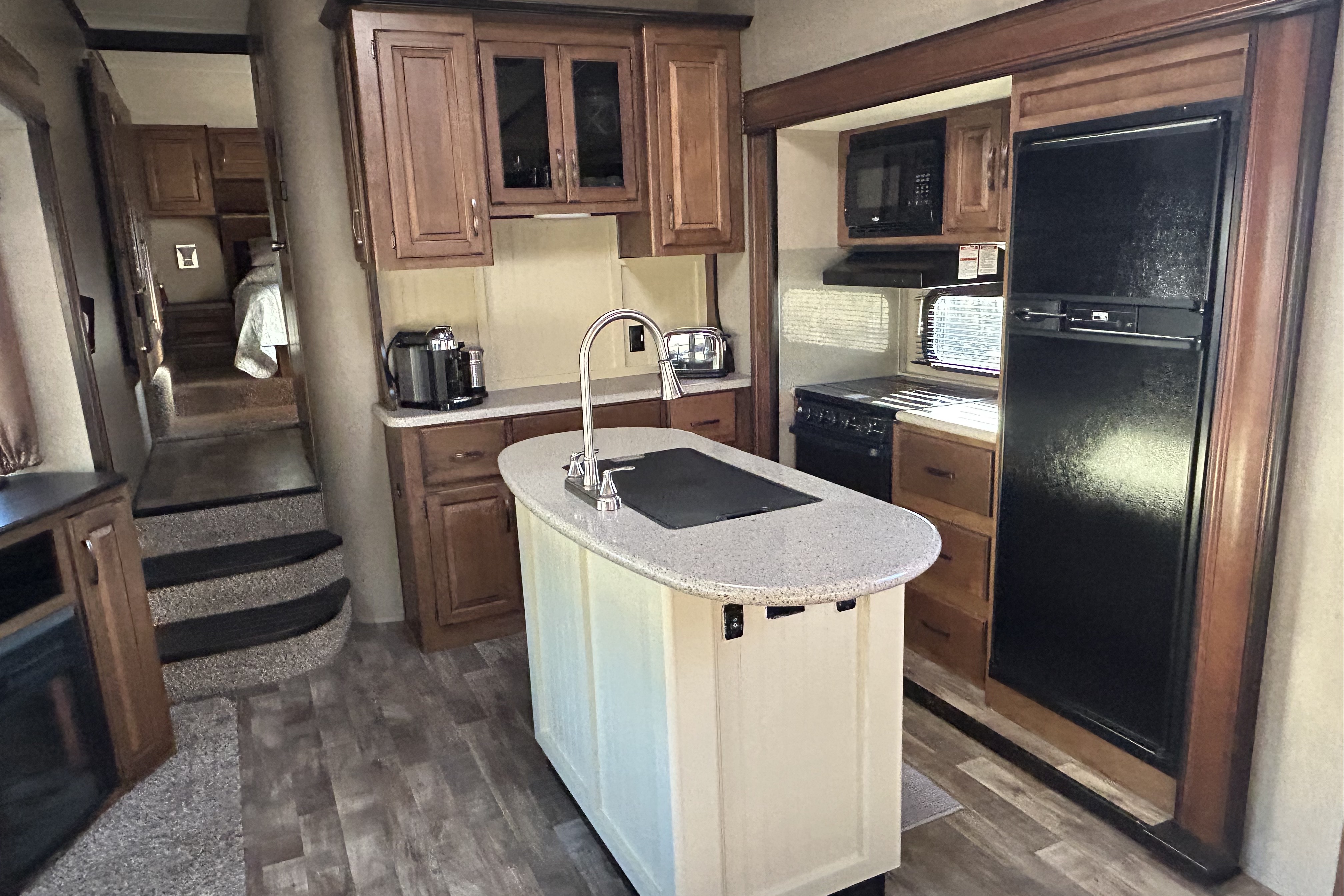 Grand Design Fifth Wheel on farm
