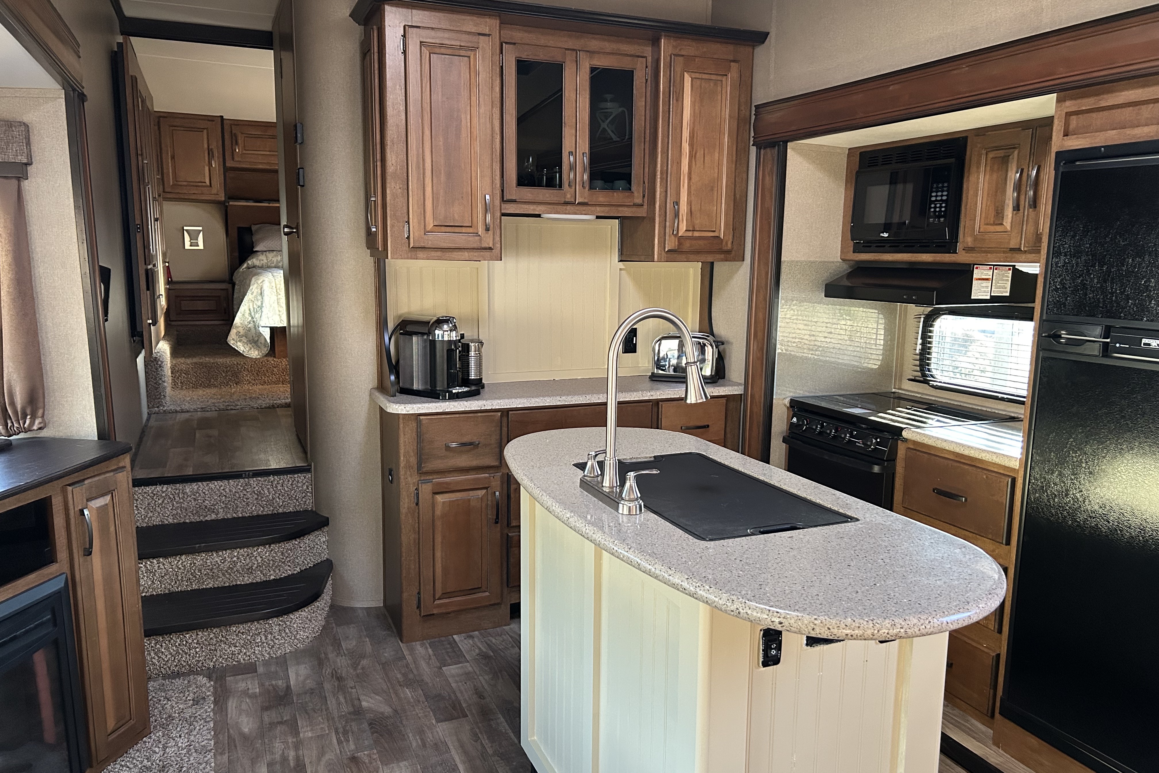 Grand Design Fifth Wheel on farm