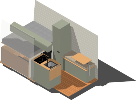 Scenic Vans' "The Shasta 2" - Unlimited Mileage