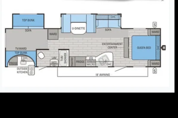 Liz and Jeff's Jayco 32BHDS Travel Trailer
