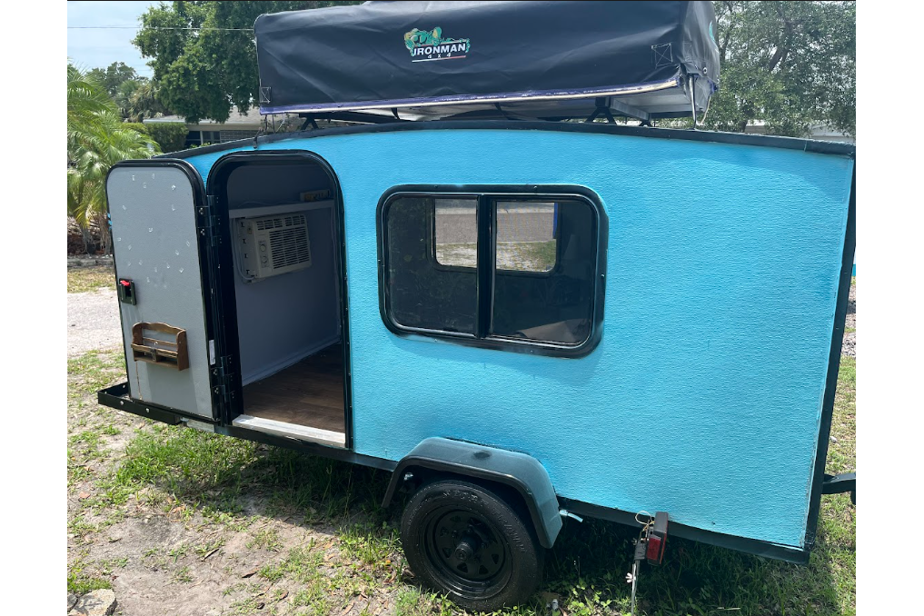 Namaste - Live Balanced. Live Free - Dutchmen AERO 400 Micro Trailer - Krot Van Life