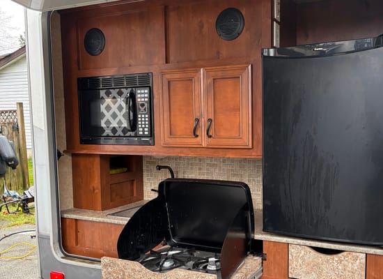 Adventure Awaits Open Range 308BHS Bunkhouse Series Travel Trailer