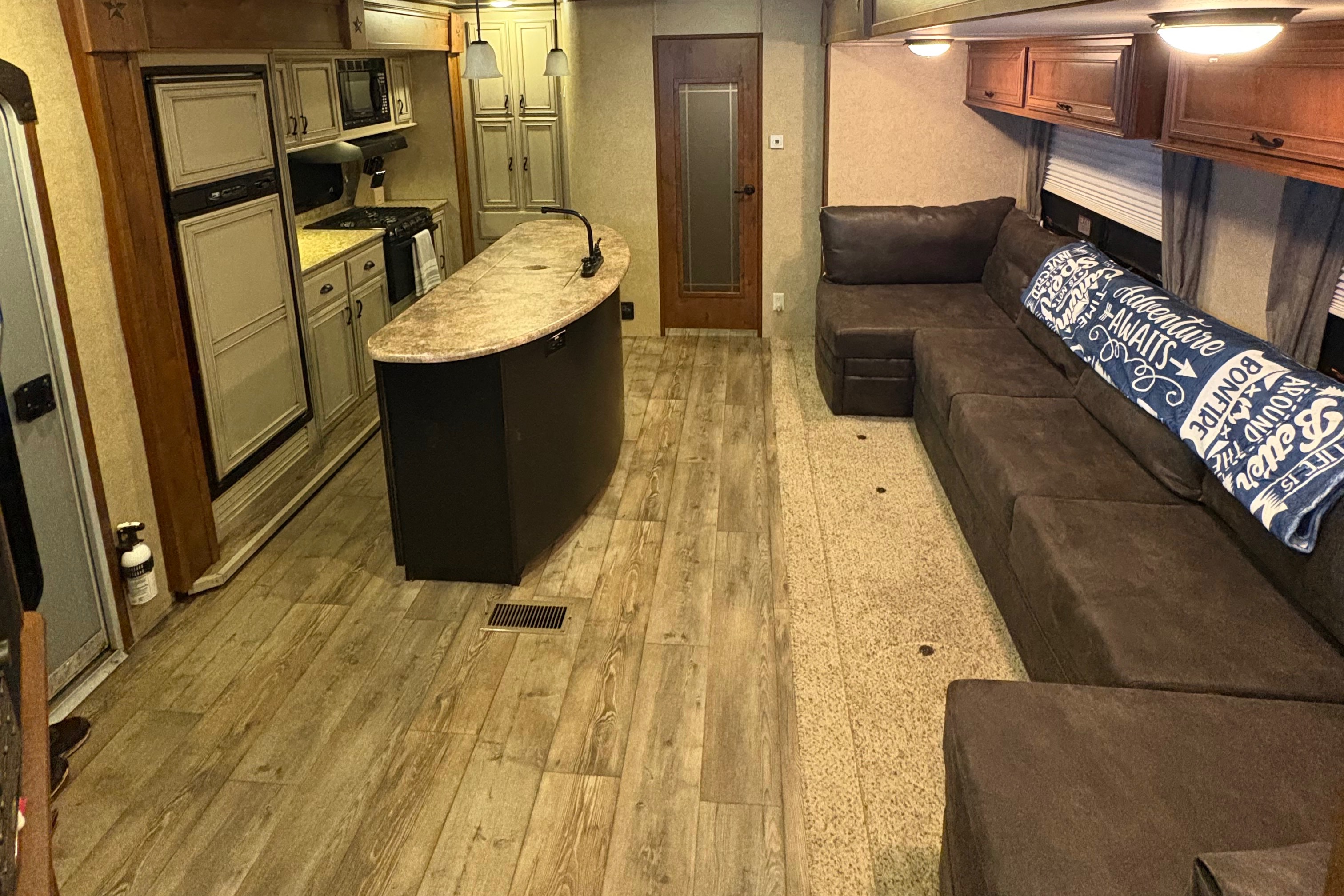 Adventure Awaits Open Range 308BHS Bunkhouse Series Travel Trailer