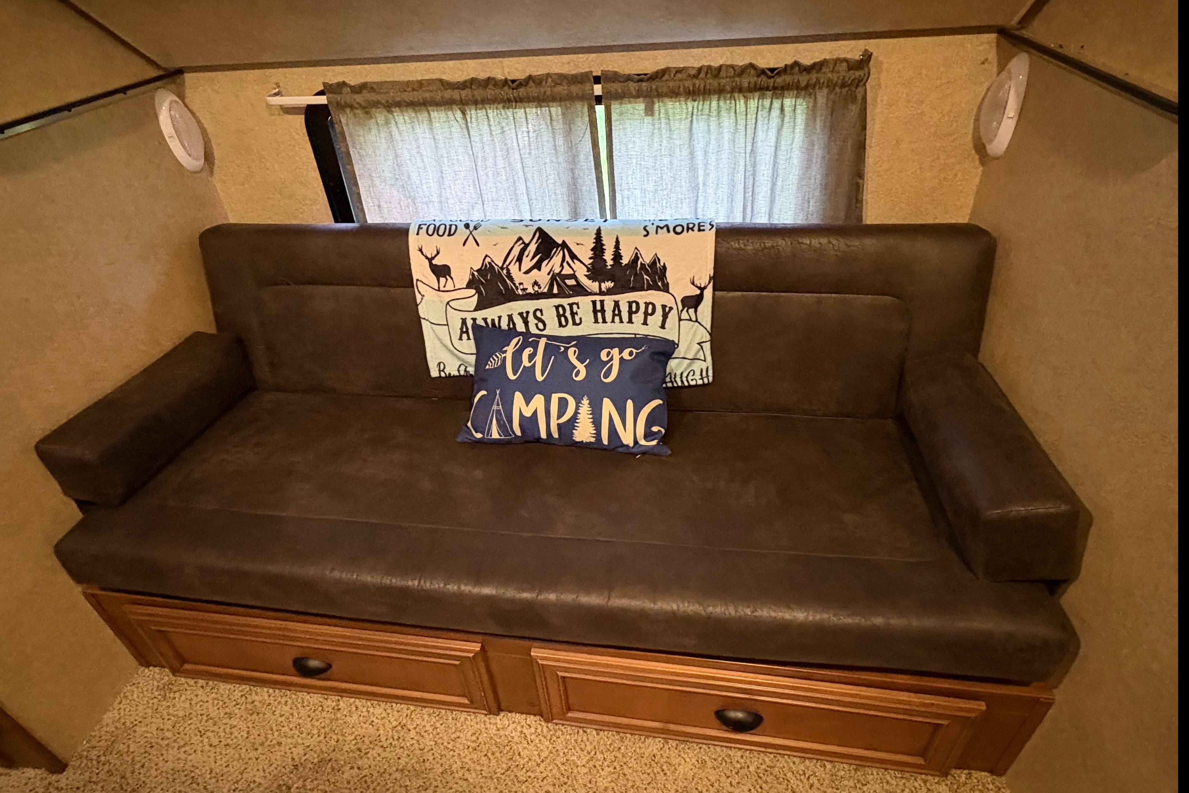 Adventure Awaits Open Range 308BHS Bunkhouse Series Travel Trailer