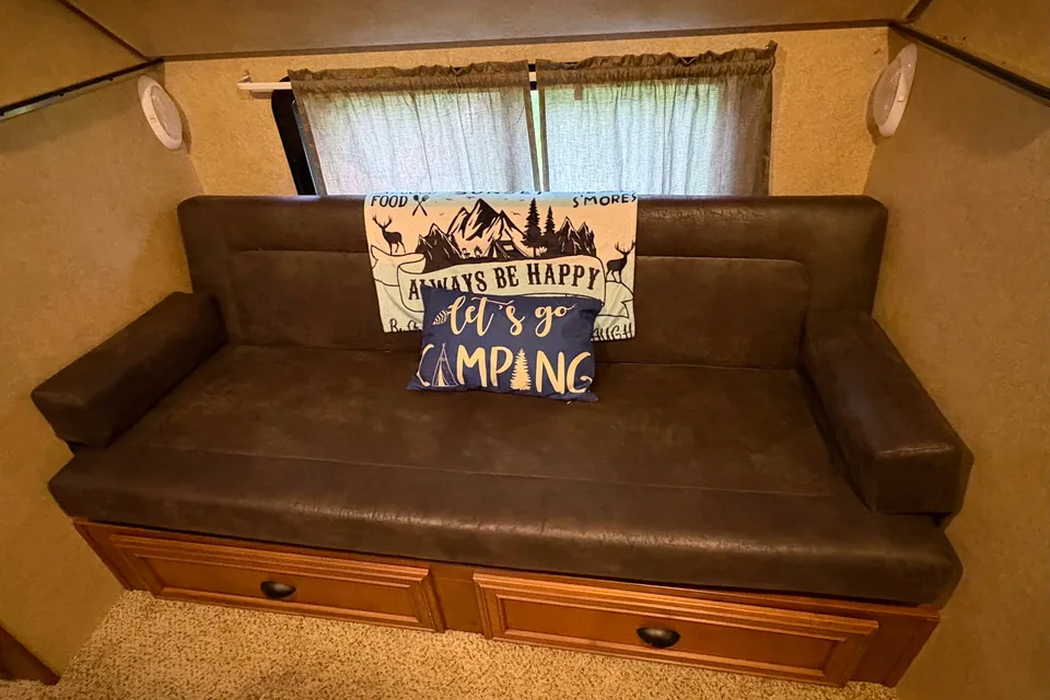 Adventure Awaits Open Range 308BHS Bunkhouse Series Travel Trailer