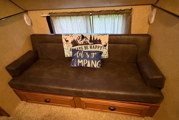 Adventure Awaits Open Range 308BHS Bunkhouse Series Travel Trailer