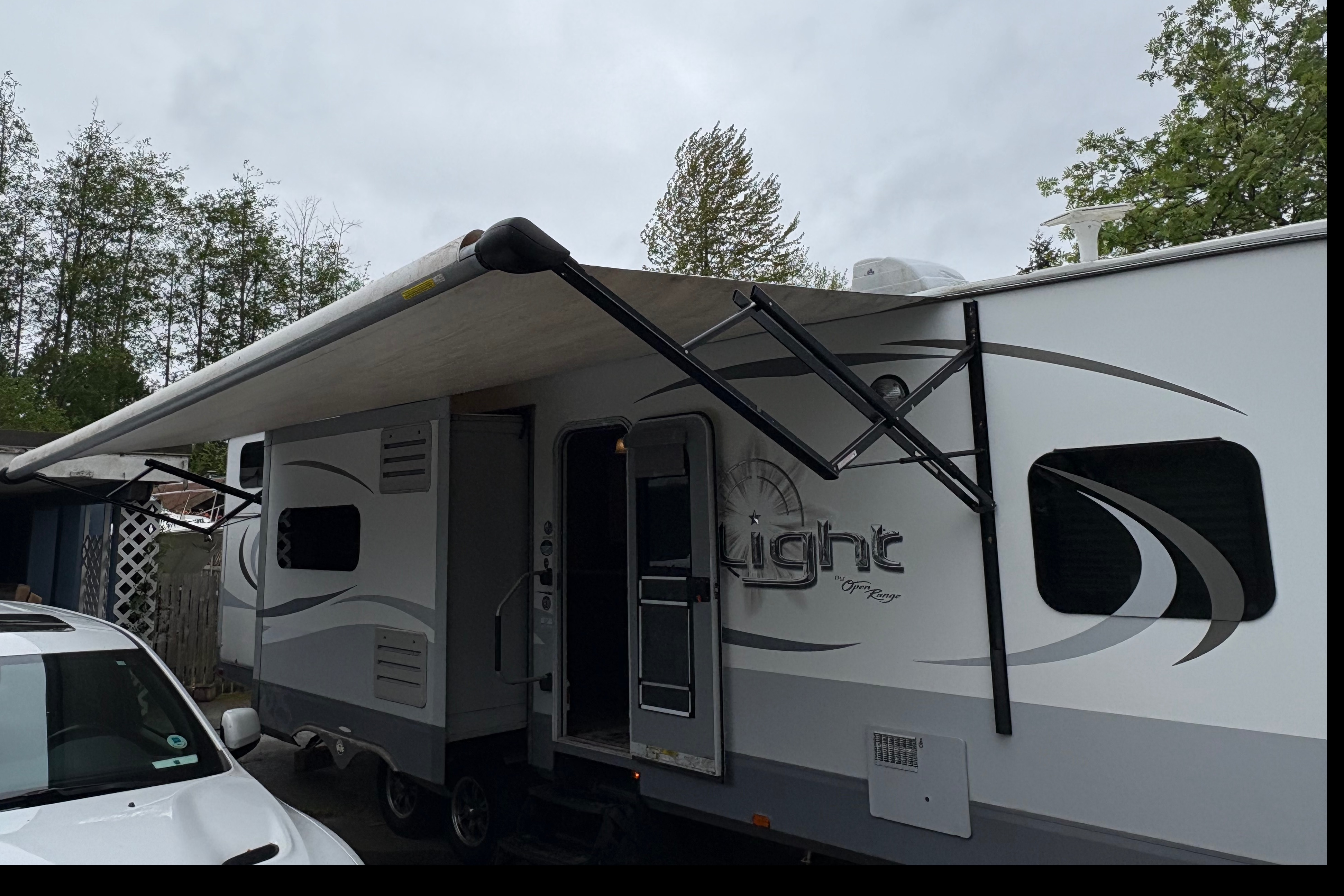 Adventure Awaits Open Range 308BHS Bunkhouse Series Travel Trailer