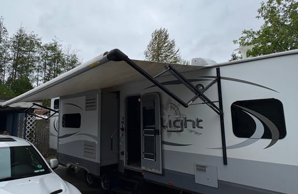 Adventure Awaits Open Range 308BHS Bunkhouse Series Travel Trailer