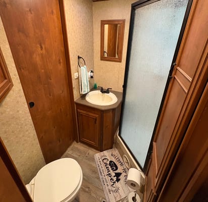 Adventure Awaits Open Range 308BHS Bunkhouse Series Travel Trailer