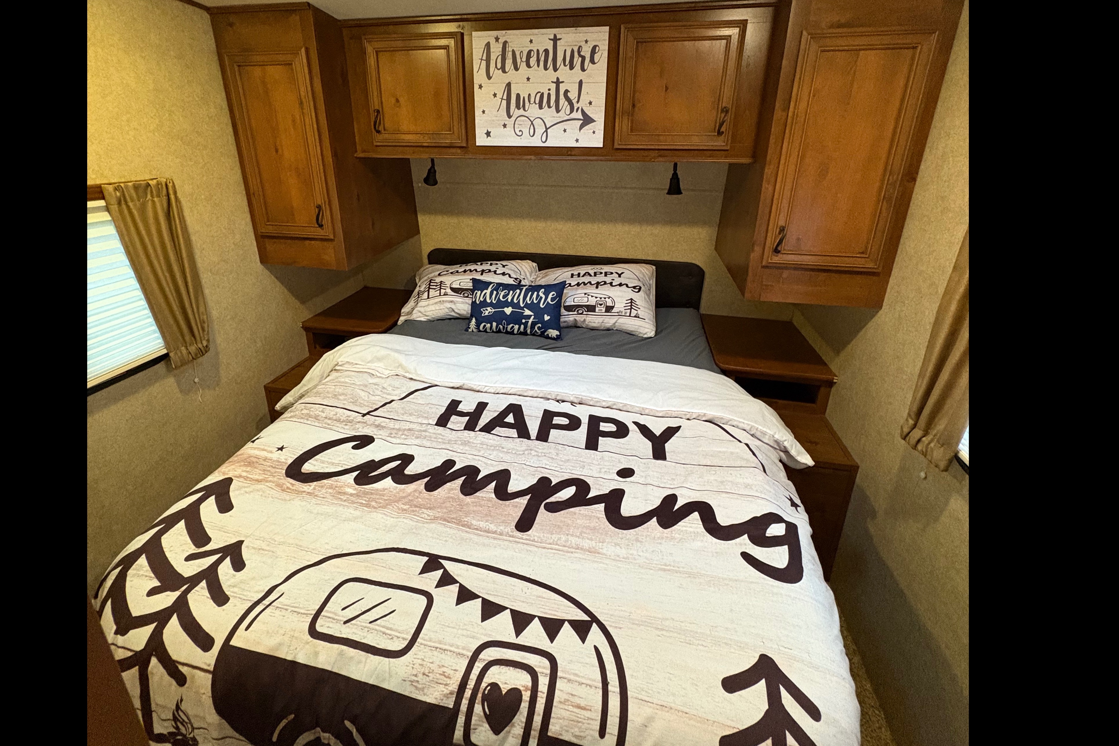 Adventure Awaits Open Range 308BHS Bunkhouse Series Travel Trailer