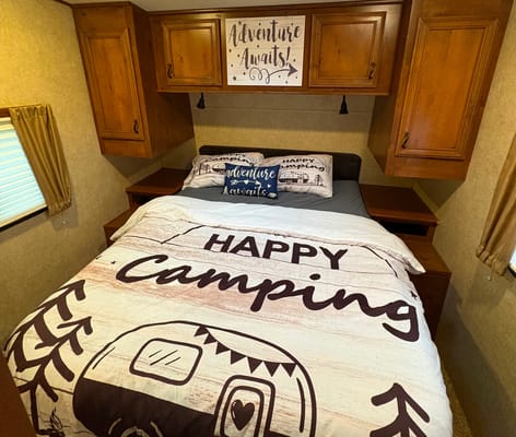 Adventure Awaits Open Range 308BHS Bunkhouse Series Travel Trailer