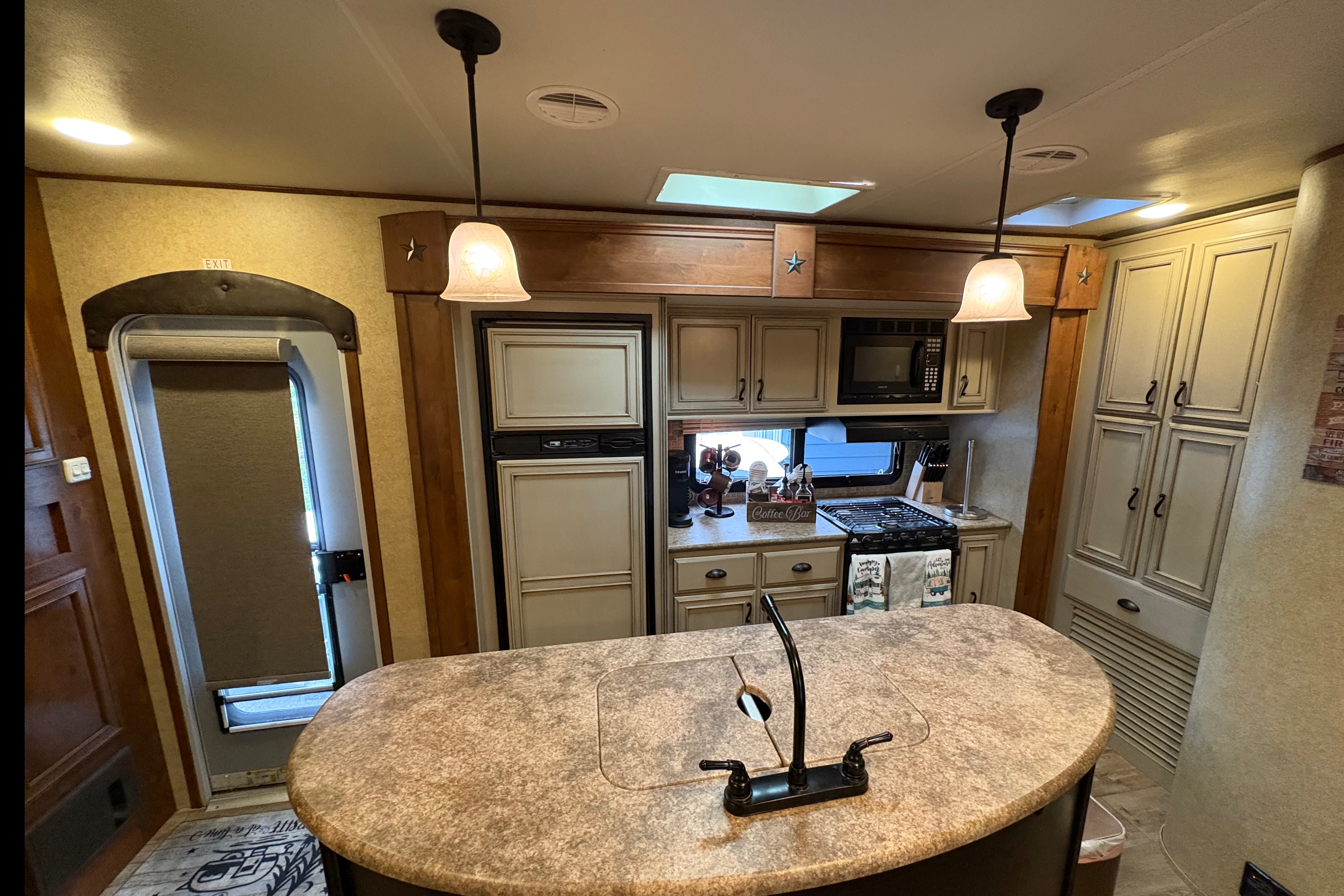 Adventure Awaits Open Range 308BHS Bunkhouse Series Travel Trailer