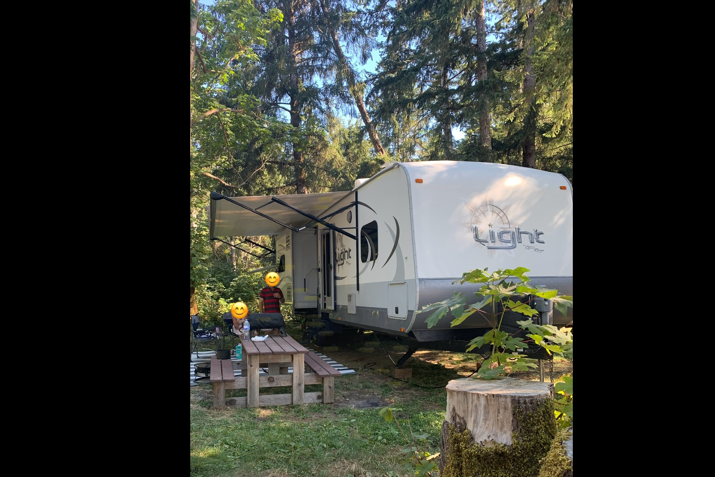 Adventure Awaits Open Range 308BHS Bunkhouse Series Travel Trailer