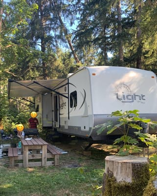 Adventure Awaits Open Range 308BHS Bunkhouse Series Travel Trailer