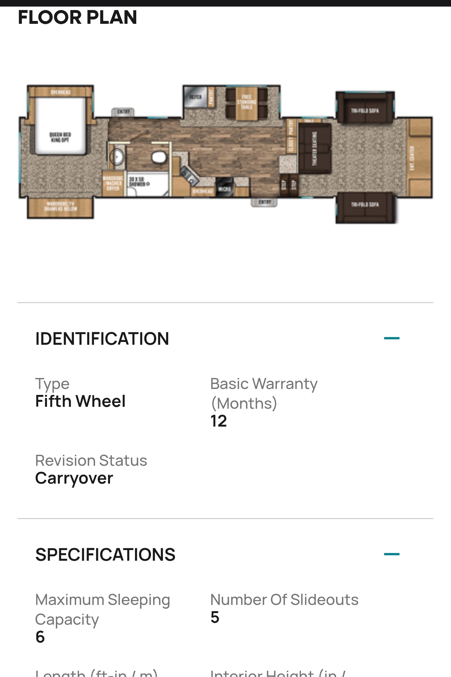 Coachmen Chaparral 370fl Fifth Wheel