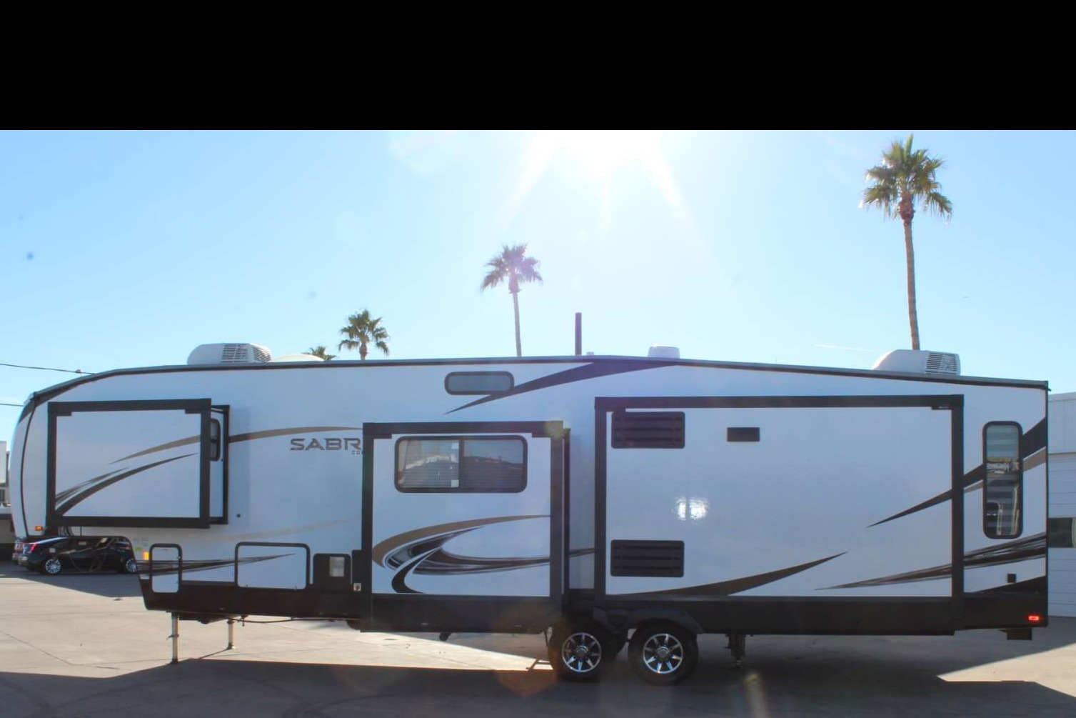 A Family Paradise on Wheels 36 BHQ Cobalt Fifth Wheel