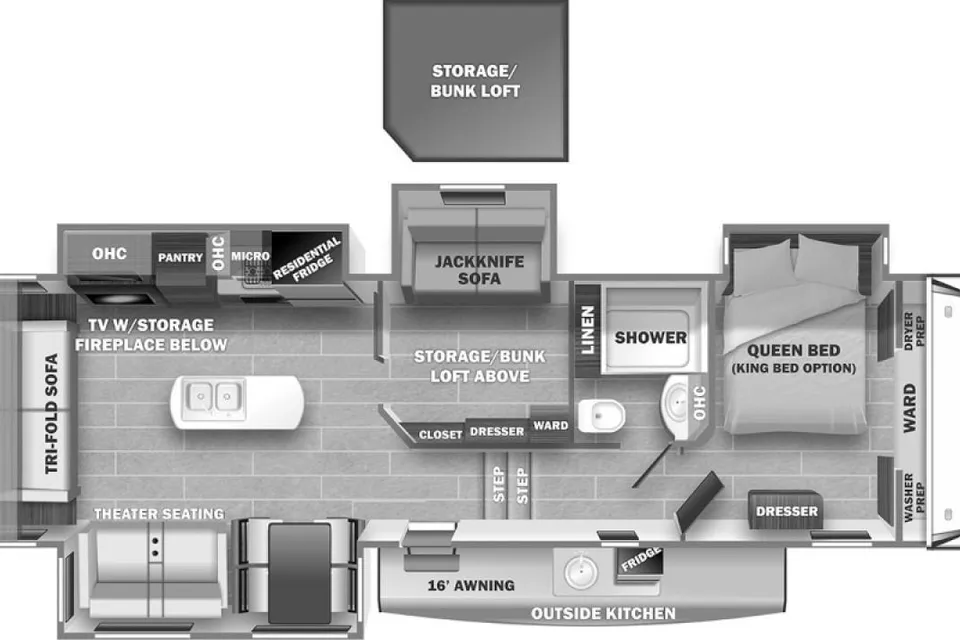 A Family Paradise on Wheels 36 BHQ Cobalt Fifth Wheel