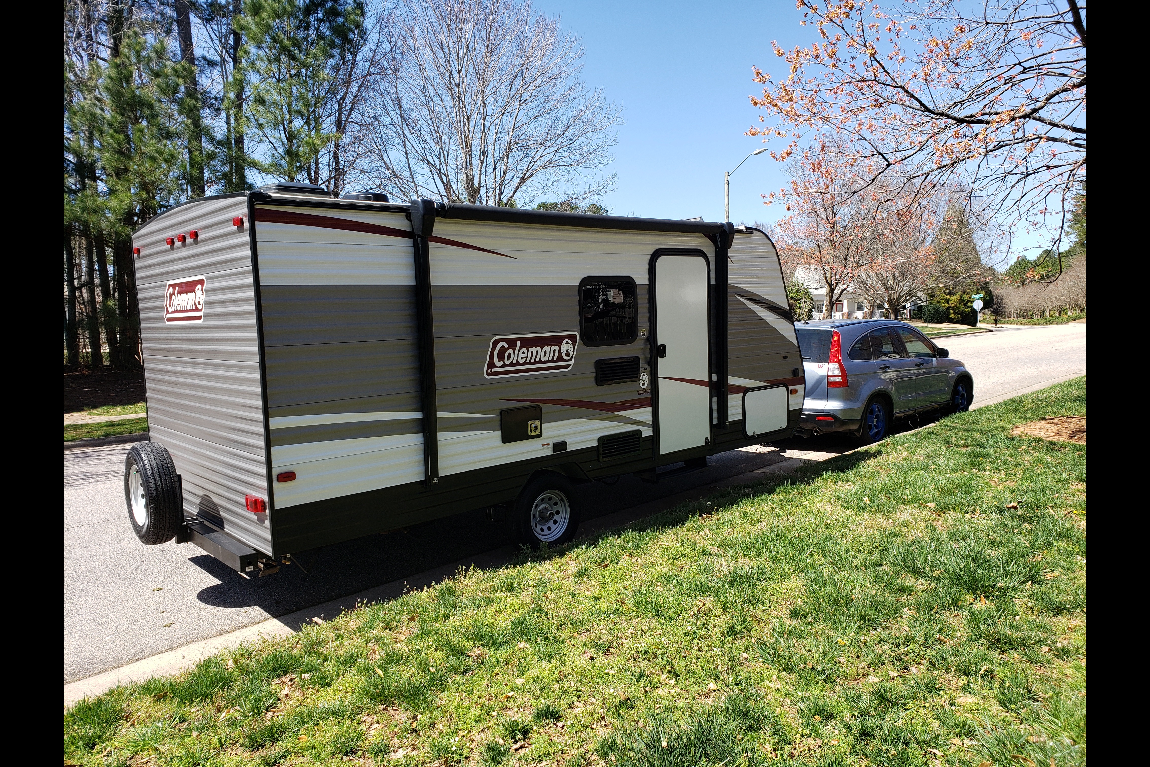 Lantern sleeps 5 and tows easy!