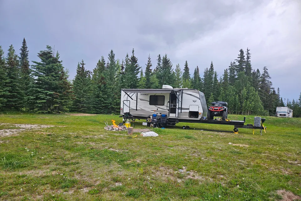 Keystone Hideout Toy hauler