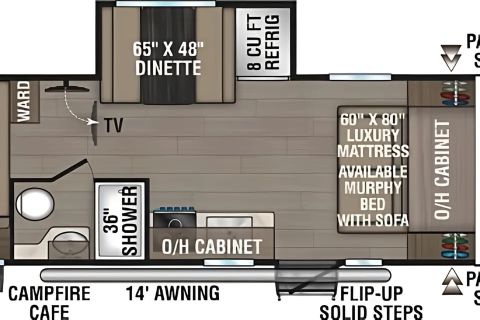 Home away from home! Fully stocked, Sleeps 4+, Pet friendly!!