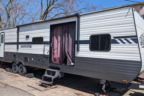 Natasha and Omar's Travel Trailer