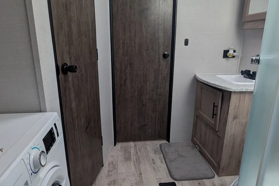 Natasha and Omar's Travel Trailer