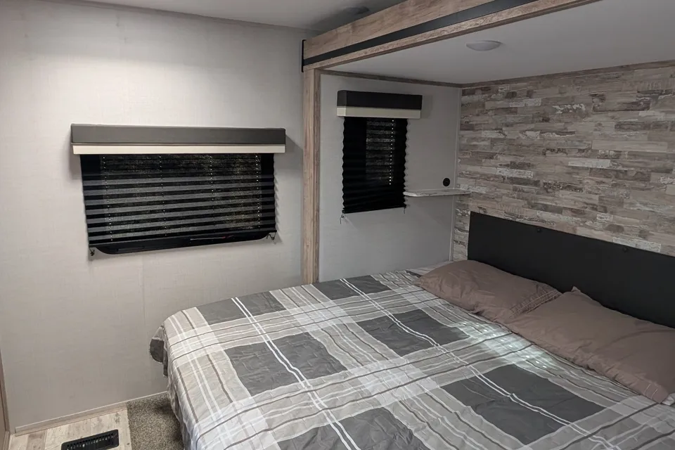 Natasha and Omar's Travel Trailer