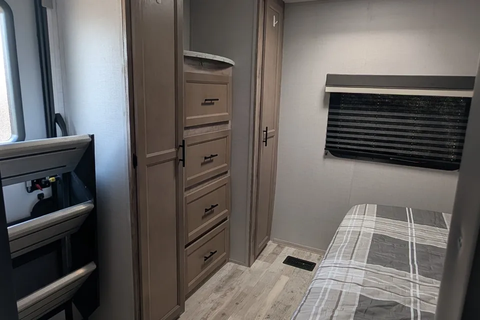 Natasha and Omar's Travel Trailer