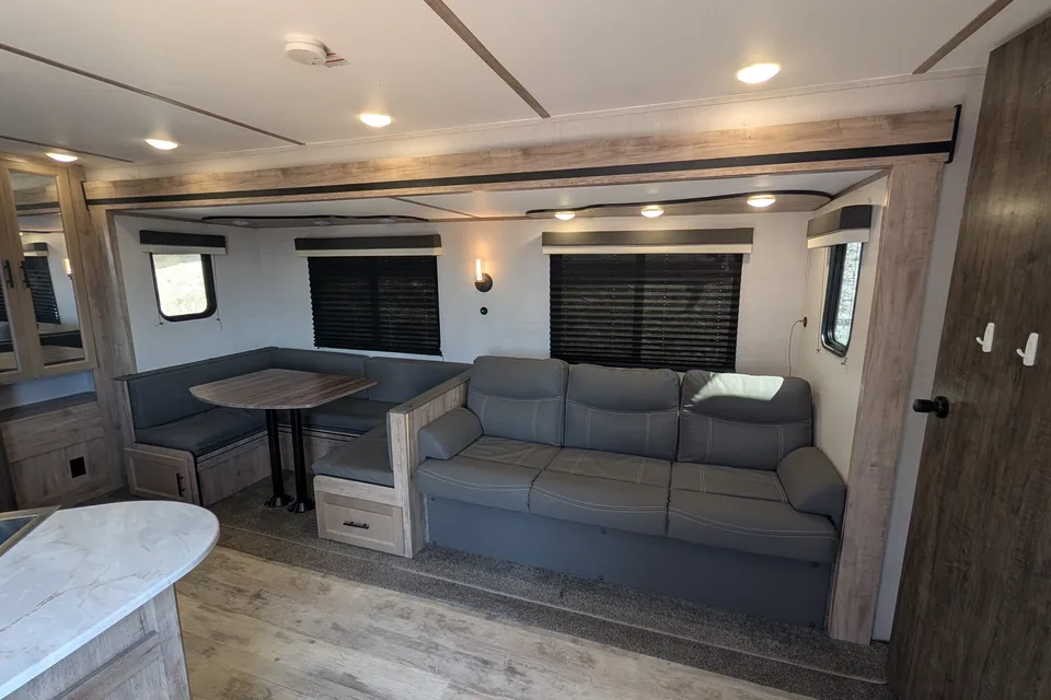 Natasha and Omar's Travel Trailer