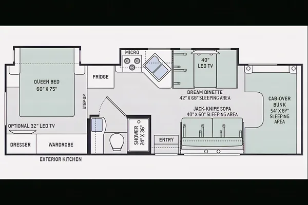 Adventure Awaiits with RVNighter Your 29ft Fully-equipped Home on Wheels