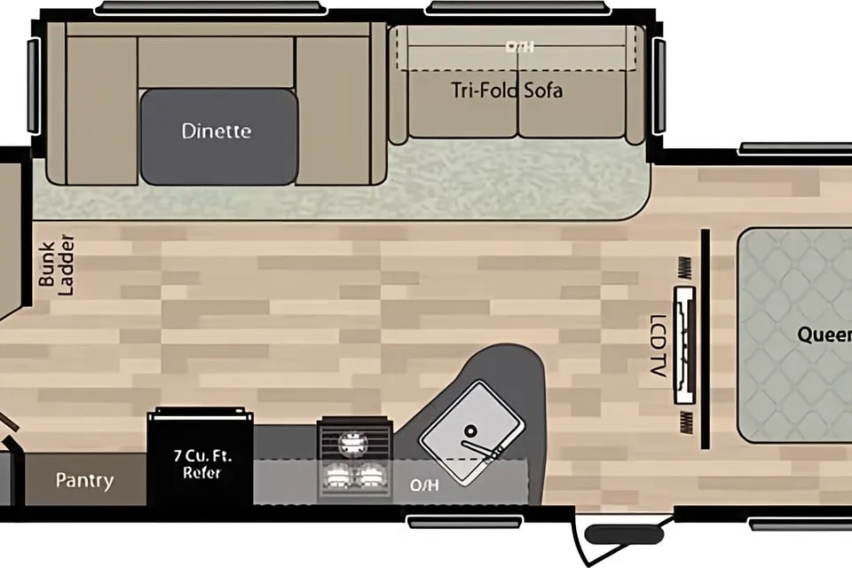 Richard's 2019 Keystone Springdale -Room for the whole gang!