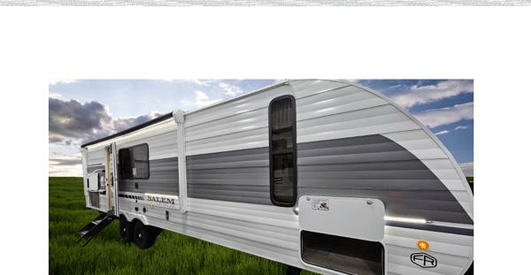 Salem 26 ICE (ICE1). 33 ft, 7785 lb Travel trailer Sleeps 8