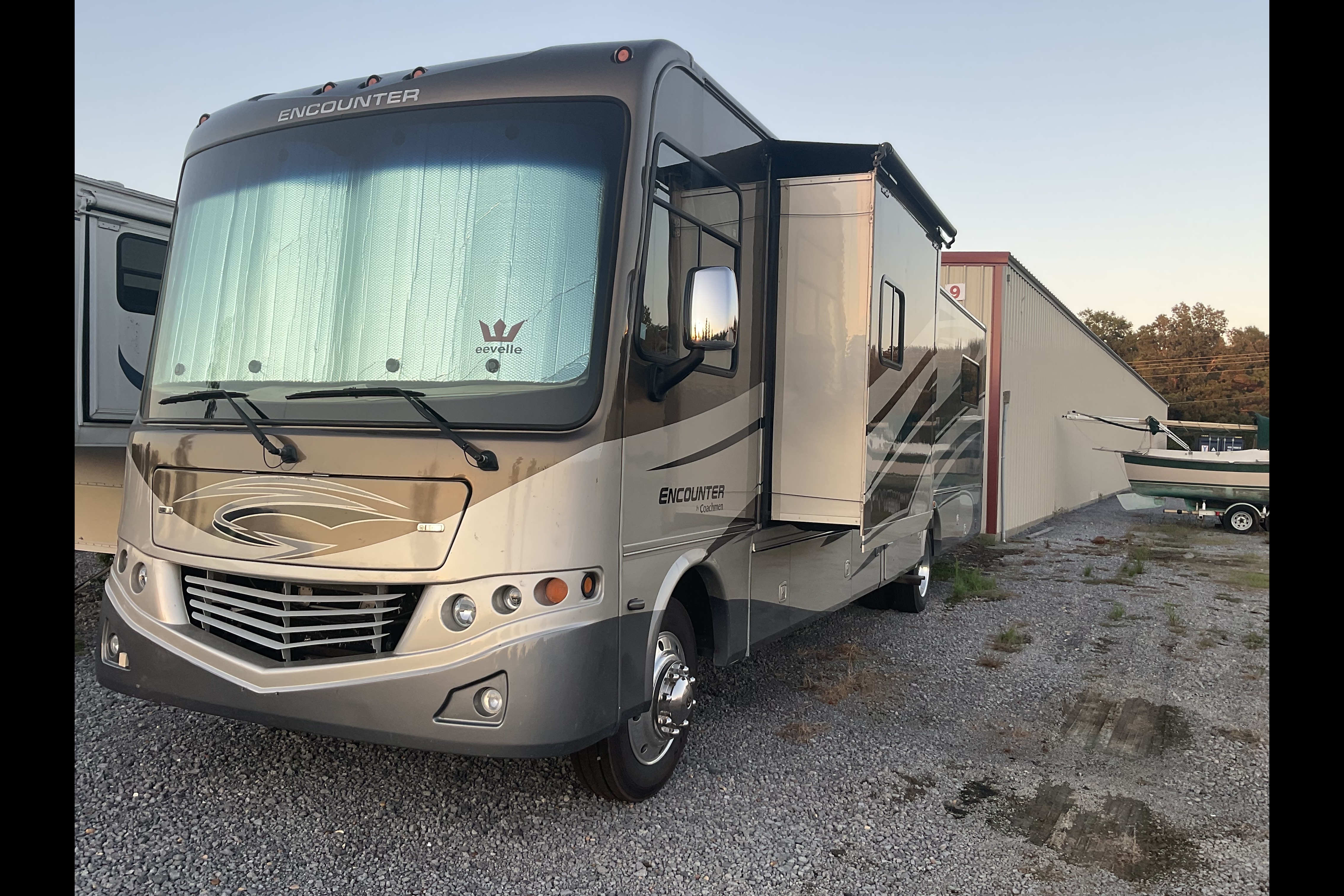 Coachmen Encounter Class A ready for a trip