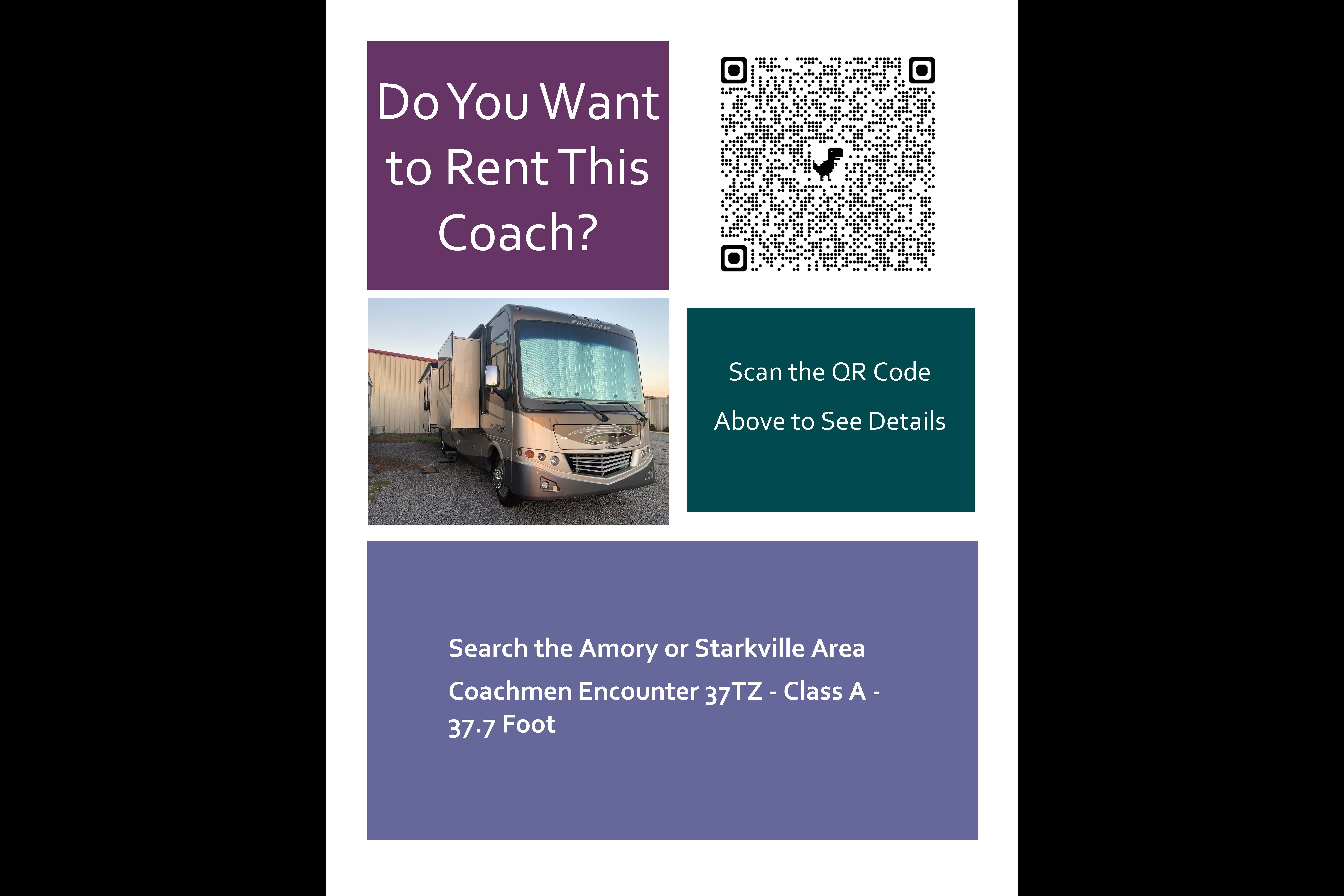 Coachmen Encounter Class A ready for a trip