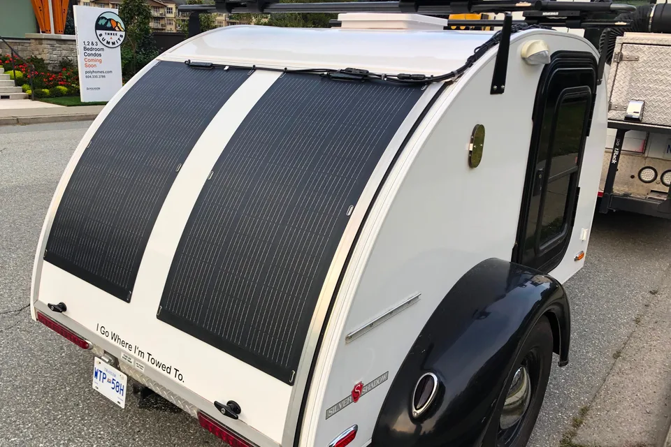 2013 Little Guy - Silver Shadow teardrop trailer