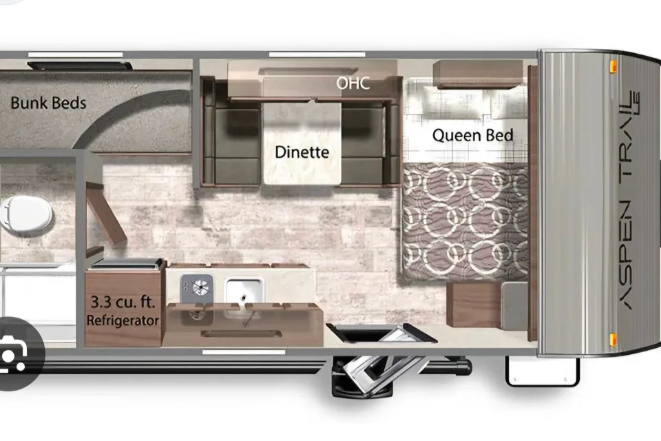 Vanessa's family friendly Aspen trail 2025 Travel Trailer