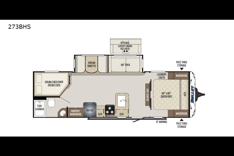 Keystone Bullet "Shelly": Private BR, Pets OK, Film Production Ready, Delivery Offered