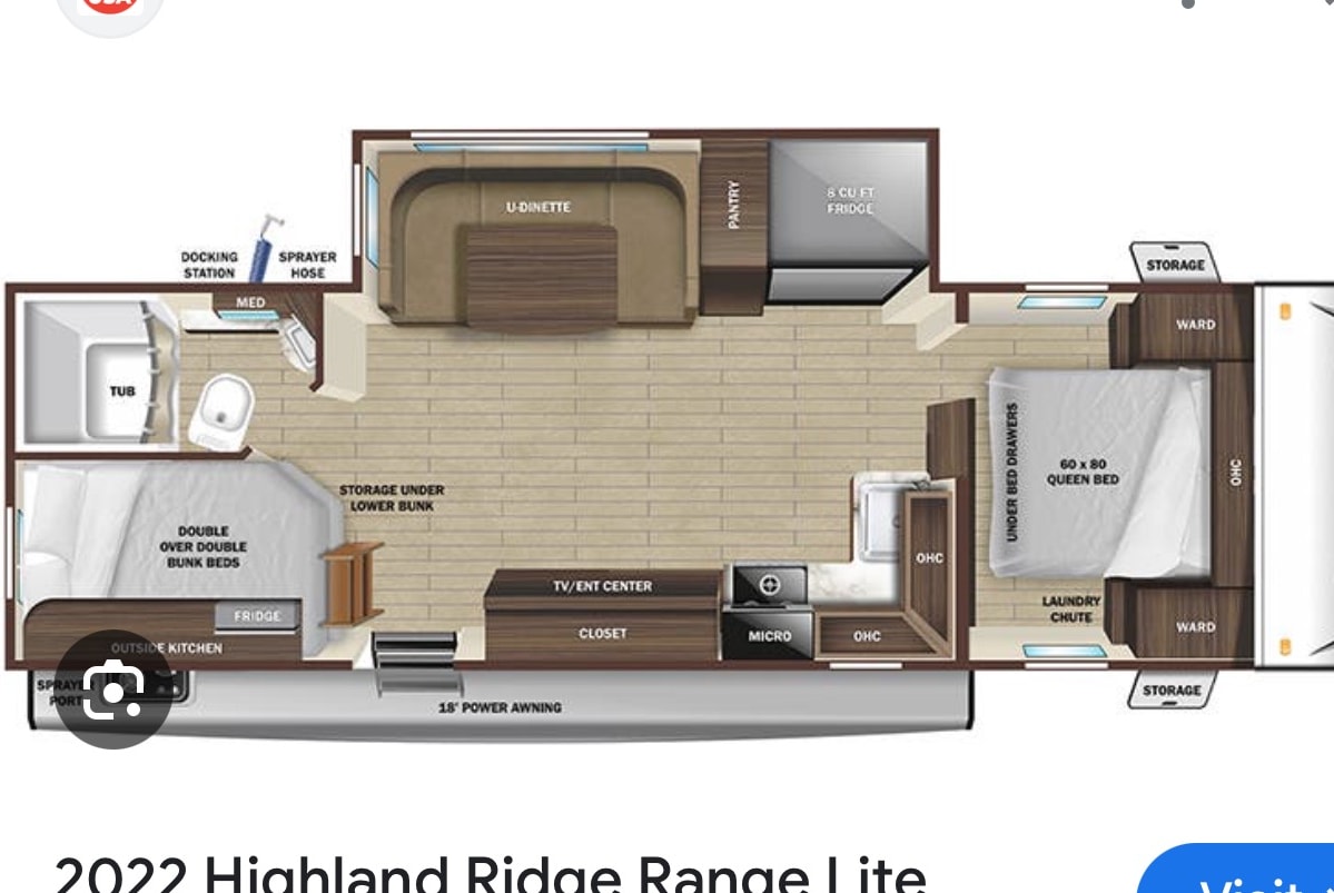 Highland Ridge RV Range lite 241BH Travel Trailer