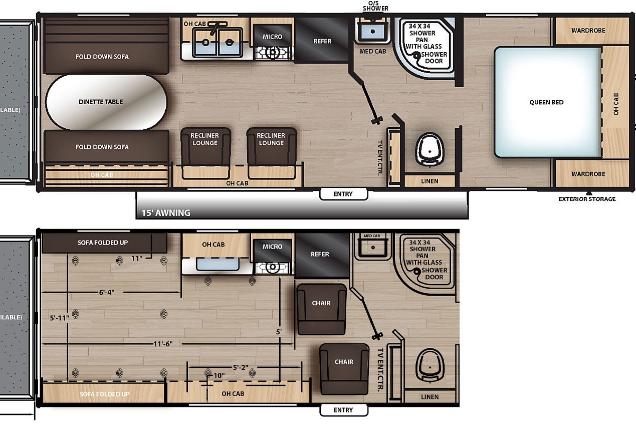 Marcin's Catalina Trail Blazer 26TH Travel Trailers Catalina Trail Blazer 26TH Travel Trailers Toy Hauler