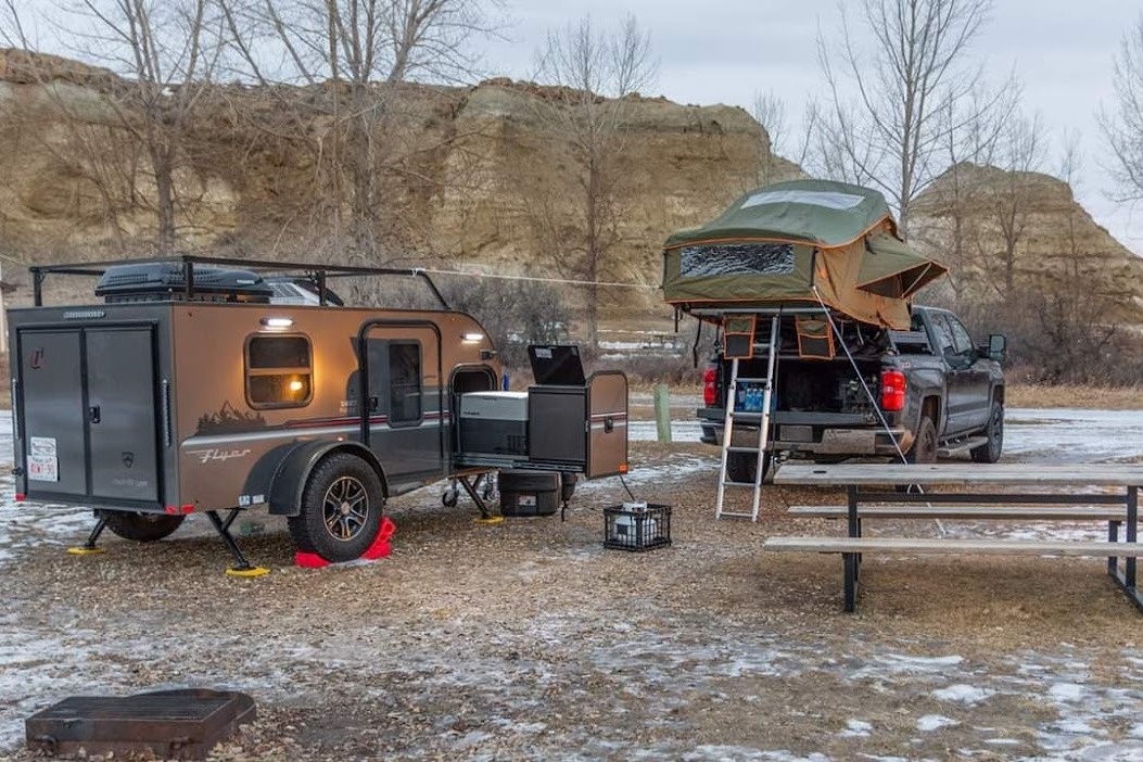 Raymond and Tina's inTech Pursue Micro Trailer