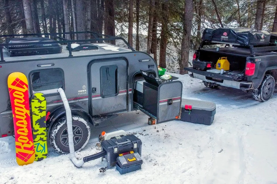 Raymond and Tina's inTech Pursue Micro Trailer