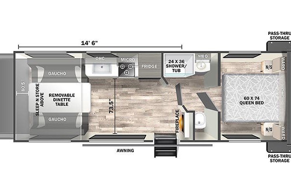 Welcome to your Deck on Wheels! 